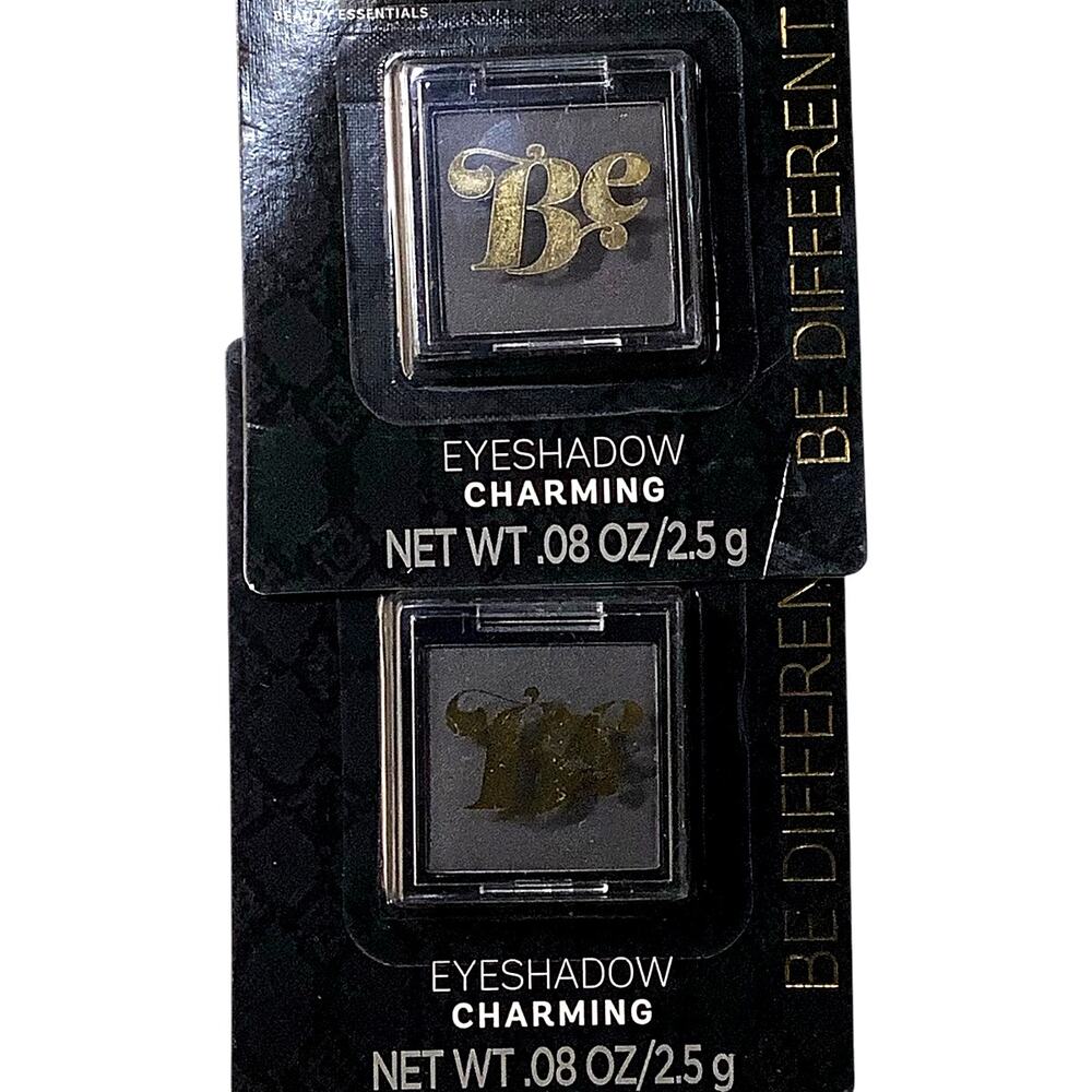 2-PK Beauty Essentials Eyeshadow, Charming Shade, Compact, .08 oz. Each